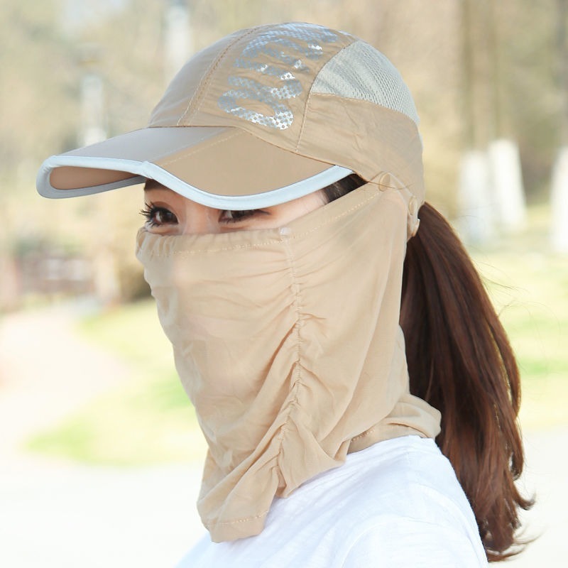 Womens Farming Sun-Protective Tea-Picking Hat