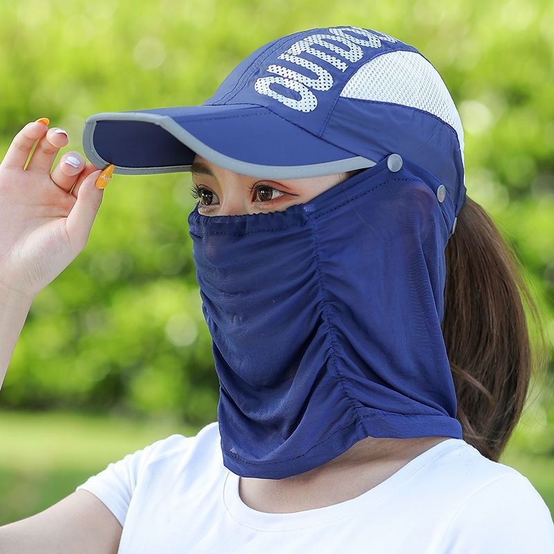 Womens Farming Sun-Protective Tea-Picking Hat
