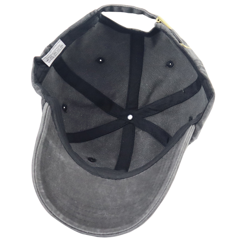 2pcs Roaring Grizzly Bear Embroidered Hat - Vintage Washed Cotton Baseball Cap For Men Women, Adjustable Unstructured Low Profile