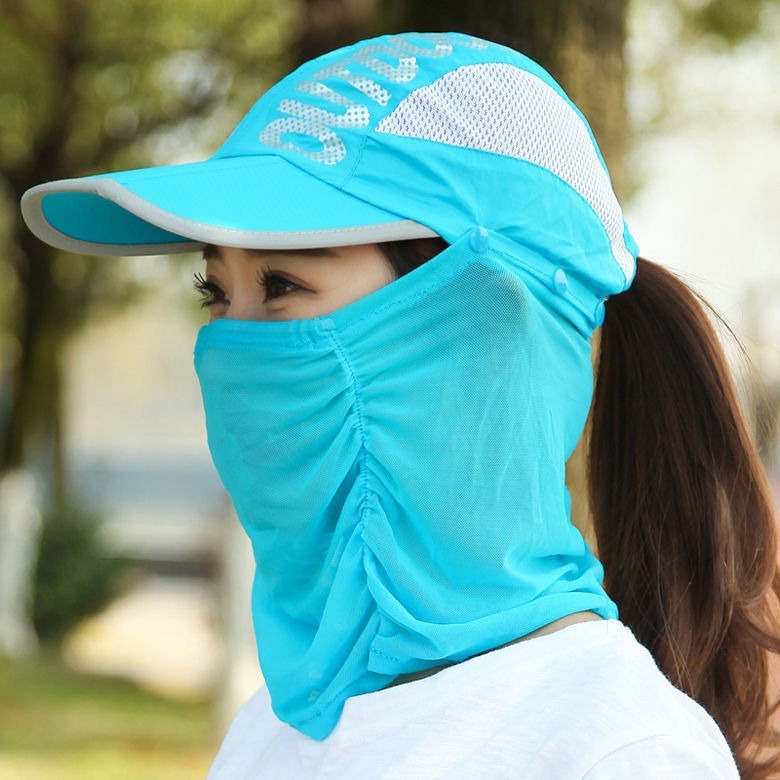 Womens Farming Sun-Protective Tea-Picking Hat