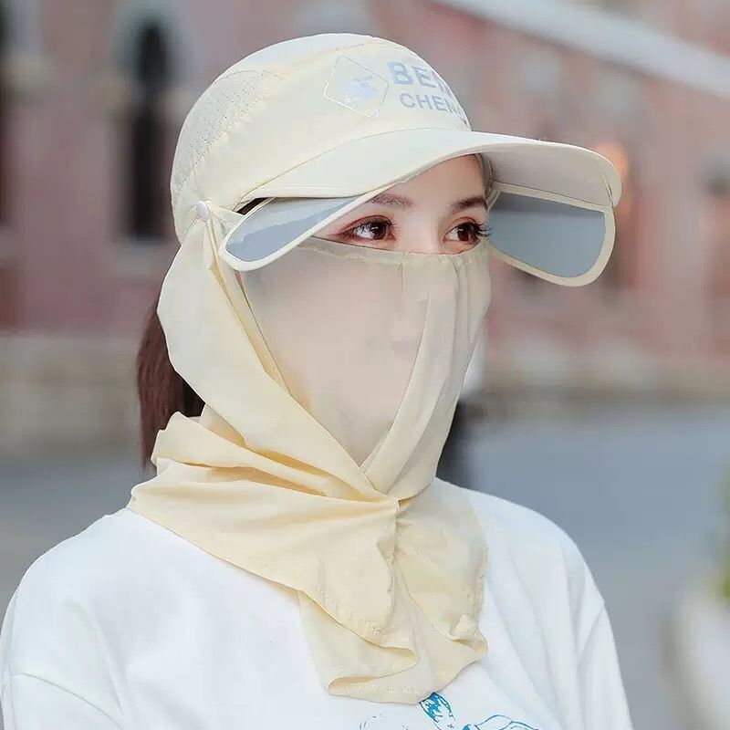 Womens Farming Sun-Protective Tea-Picking Hat