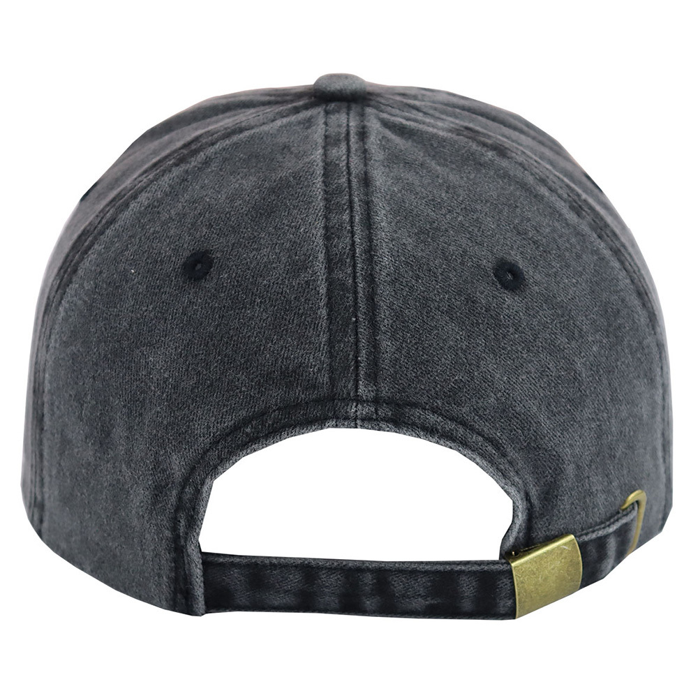 2pcs Roaring Grizzly Bear Embroidered Hat - Vintage Washed Cotton Baseball Cap For Men Women, Adjustable Unstructured Low Profile