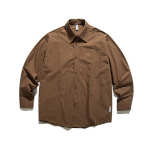 Loose Overalls Long Sleeve Shirt Men