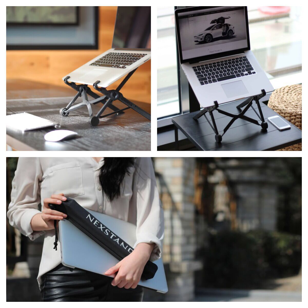 Lifting Portable Folding Simple Computer Bracket