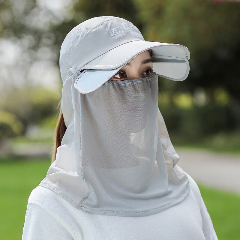 Womens Farming Sun-Protective Tea-Picking Hat